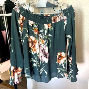 Off the shoulder top